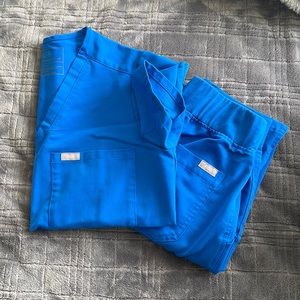 Women’s Royal Blue Figs Scrubs
